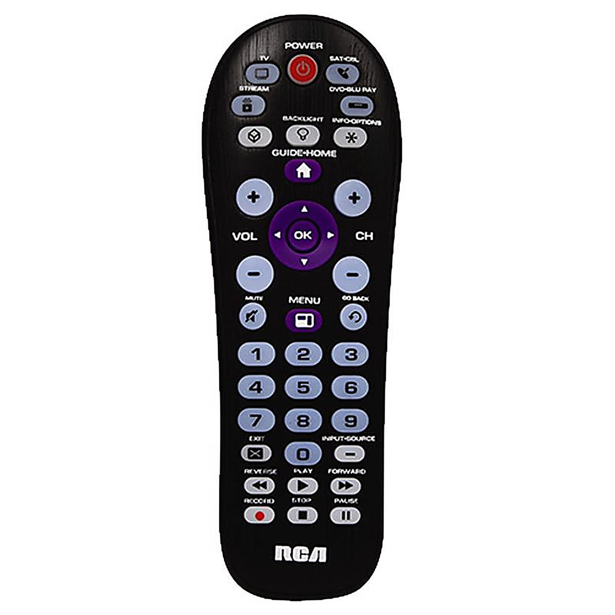 RCA RCR414BHEV Programmable Universal Big Button Remote Control