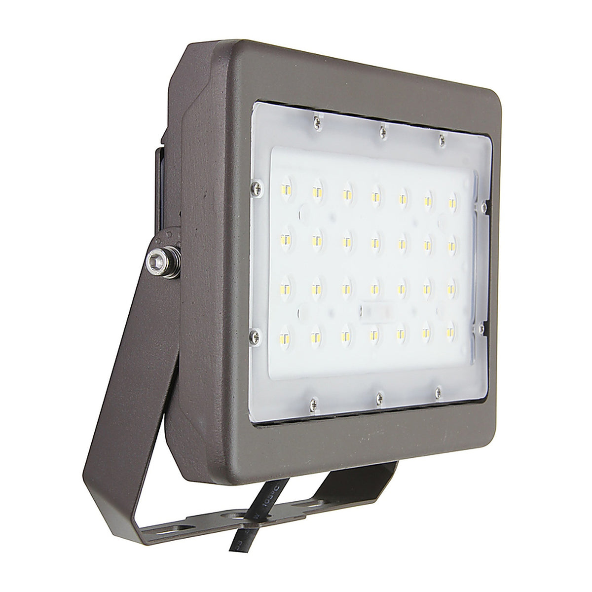 Maxlite - MSF50UW-50BY - Photocell Hardwired LED Bronze Slim Flood Light