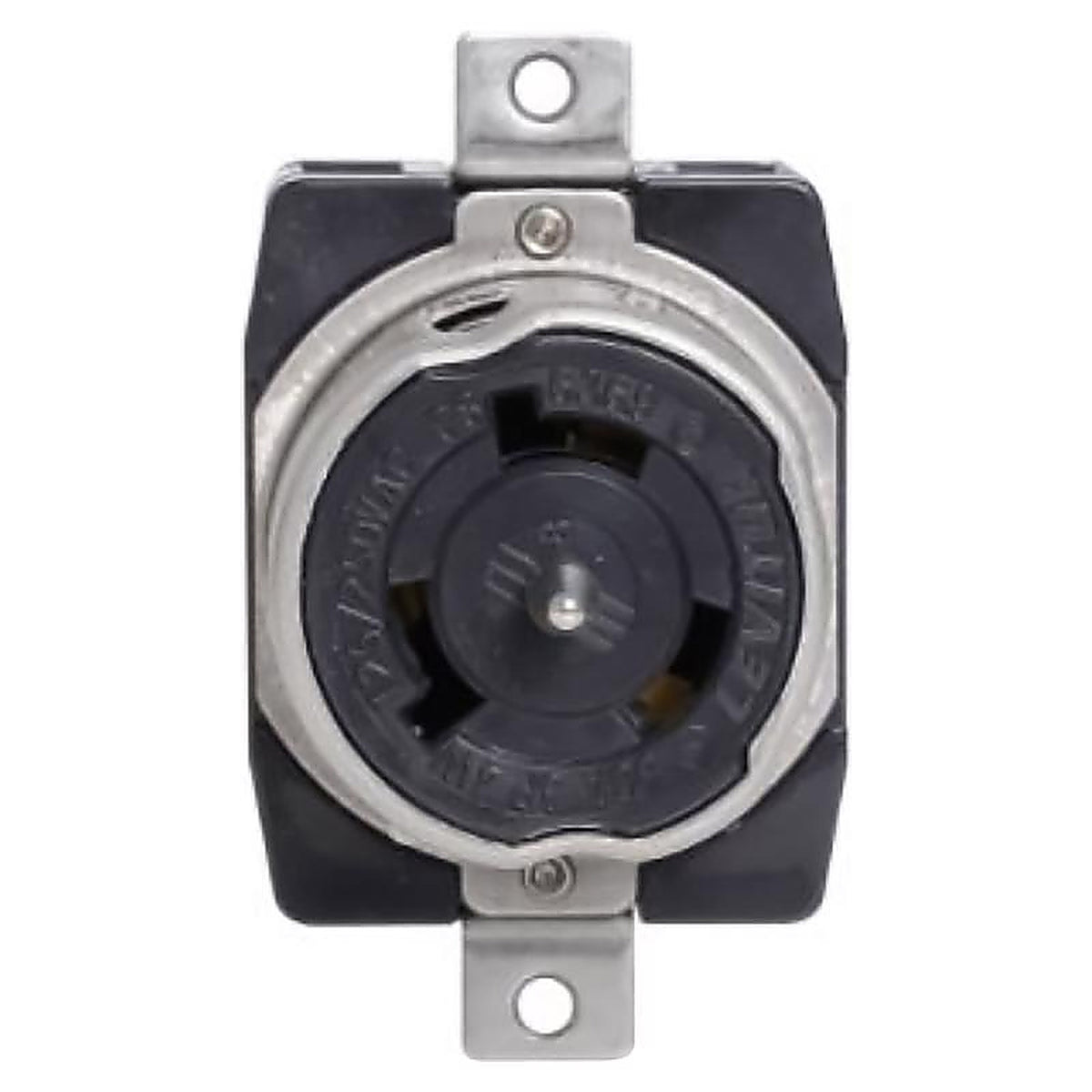 Leviton - CS6369 - Industrial Nylon Locking Receptacle Non-Nema 10-6 AWG 3 Pole 4 Wire