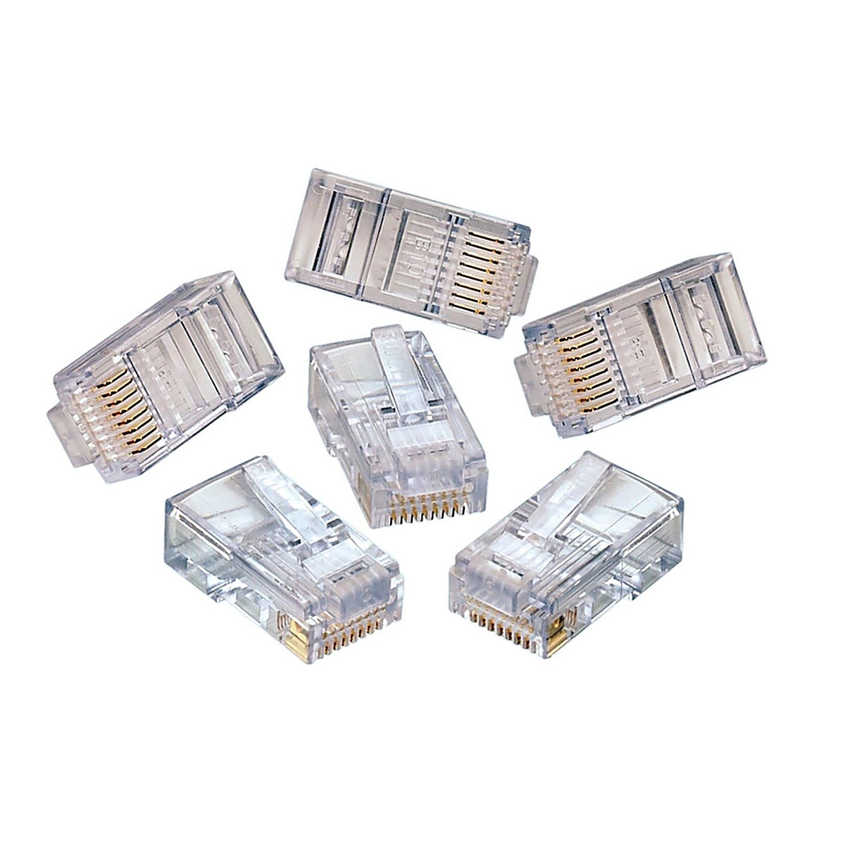 Leviton - 47613-EZR - Rj-45 Modular Plugs 10 Pack