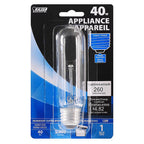 Feit - BP40T10/RP - 40 W T10 Specialty Incandescent Bulb E26 (Medium) White 1 Pack