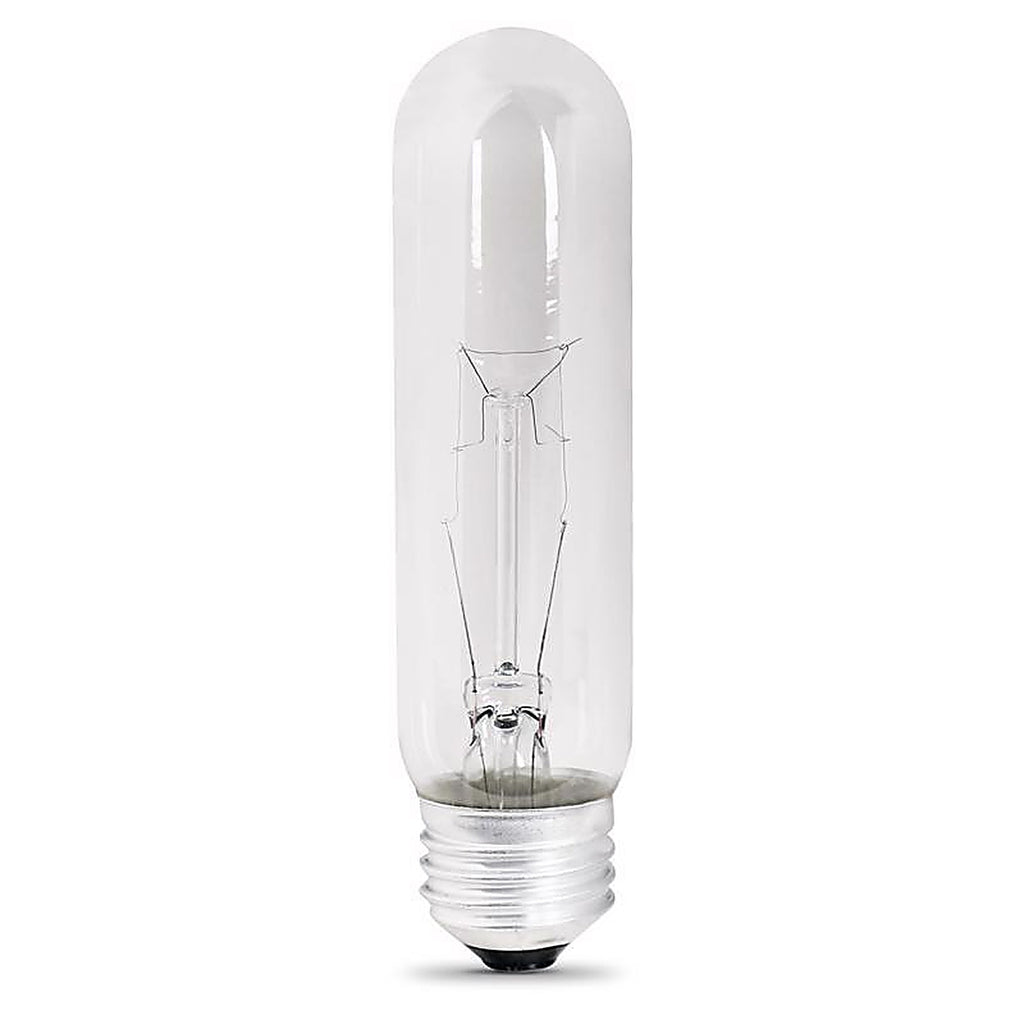 Feit - BP40T10/RP - 40 W T10 Specialty Incandescent Bulb E26 (Medium) White 1 Pack