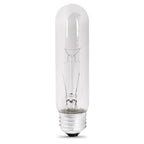 Feit - BP40T10/RP - 40 W T10 Specialty Incandescent Bulb E26 (Medium) White 1 Pack