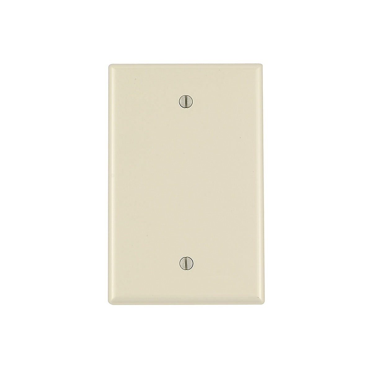 Leviton 0PJ13-00I Ivory 1 gang Nylon Blank Wall Plate 1/Pack