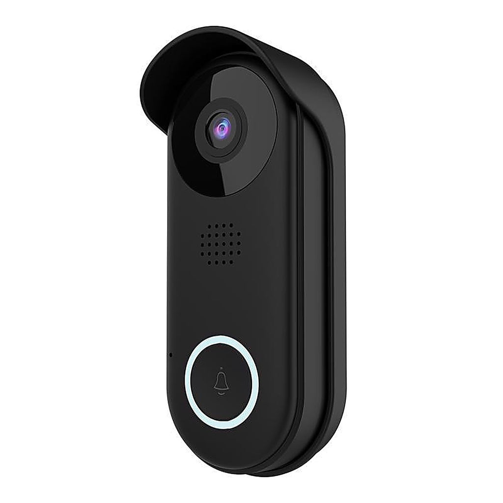Feit Electric CAM/DOOR/WIFI Black Plastic Wired Smart Video Doorbell