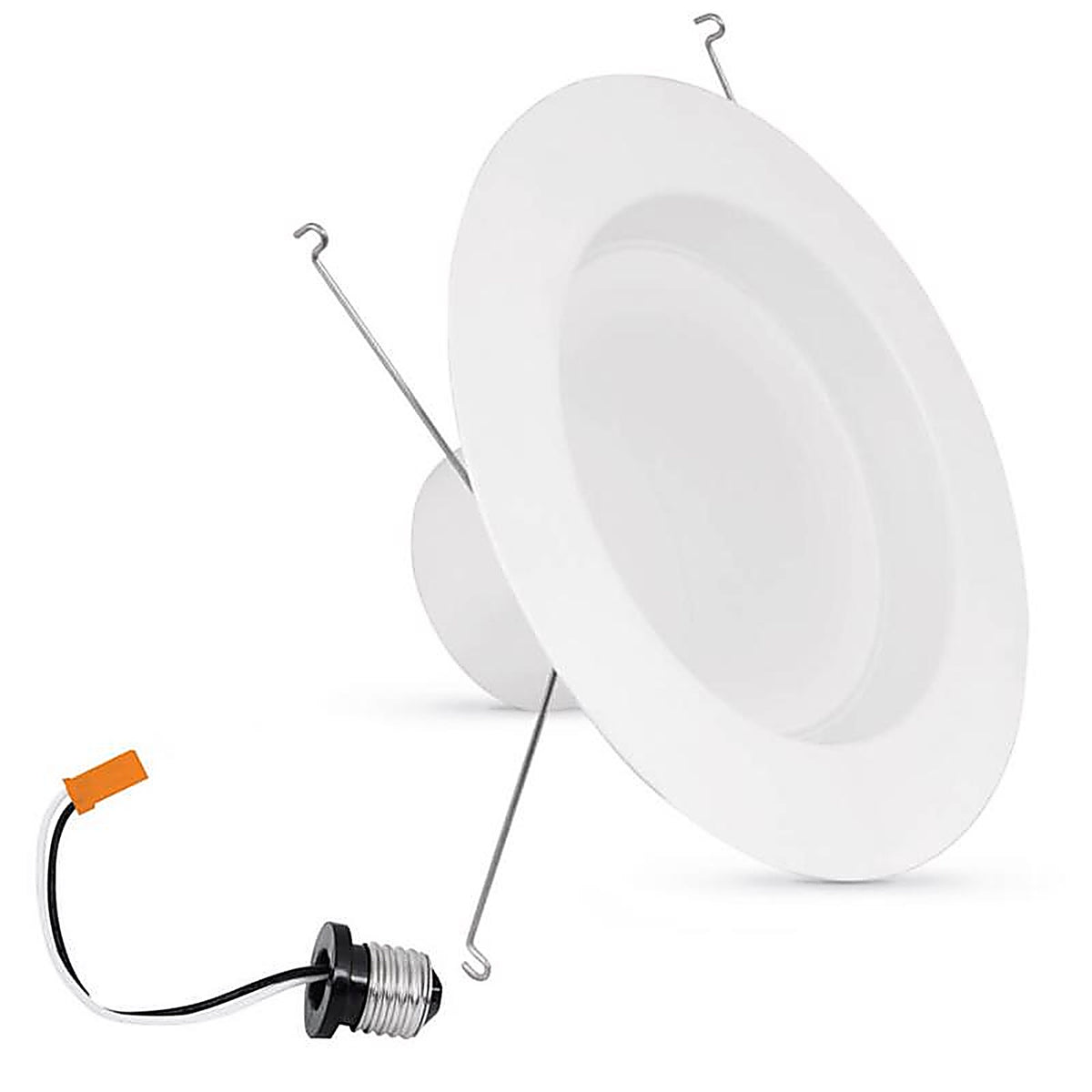 Feit Electric LEDR6/RGBW/AG Frost White 6 in. W Aluminum LED Dimmable Recessed Downlight 11.1 W