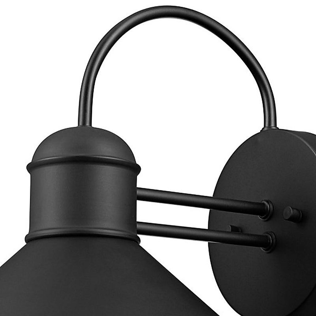 Globe Electric 44165 Sebastien 1-Light Matte Black Wall Sconce