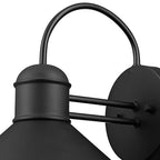 Globe Electric 44165 Sebastien 1-Light Matte Black Wall Sconce