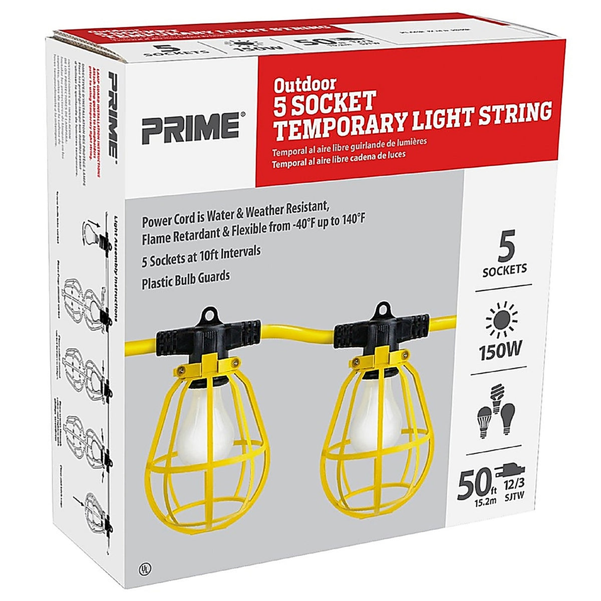 Prime - LSUG2830 - 1875 W Incandescent Light String