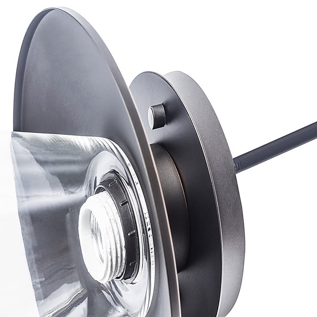 Globe Electric 64846 Nate 8.14 in. H X 8 in. W X 8 in. L Oil Rubbed Bronze Ceiling Light