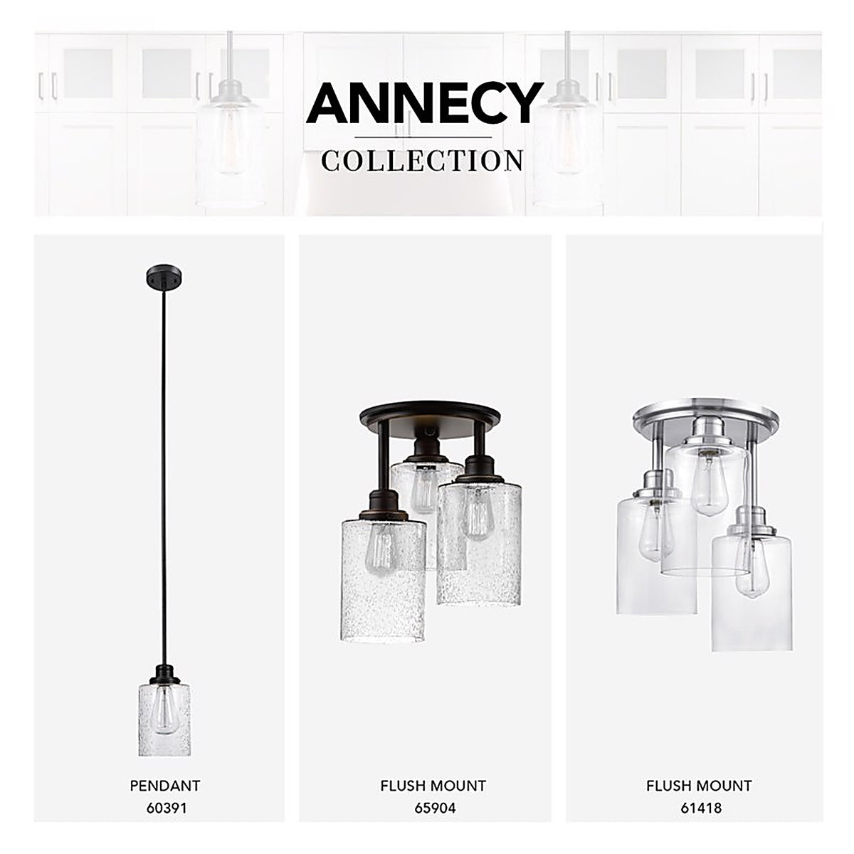Globe Electric 65904 Annecy 15.4 in. H X 12.6 in. W X 12.6 in. L Oil Rubbed Bronze Ceiling Light