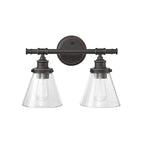 Globe Electric 51444 Parker 2-Light Oil Rubbed Bronze Wall Sconce