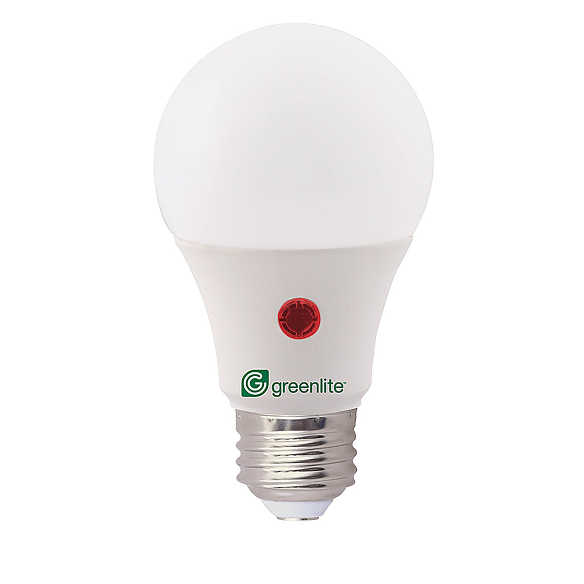 Greenlite - 9W/LED/OMNI/DD - A19 E26 (Medium) LED Dusk to Dawn Bulb Bright White 60 Watt Equivalence 1 Pack
