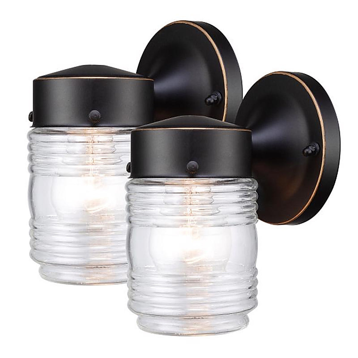 Globe Electric 44581 Landis 1-Light Oil Rubbed Bronze Wall Sconce