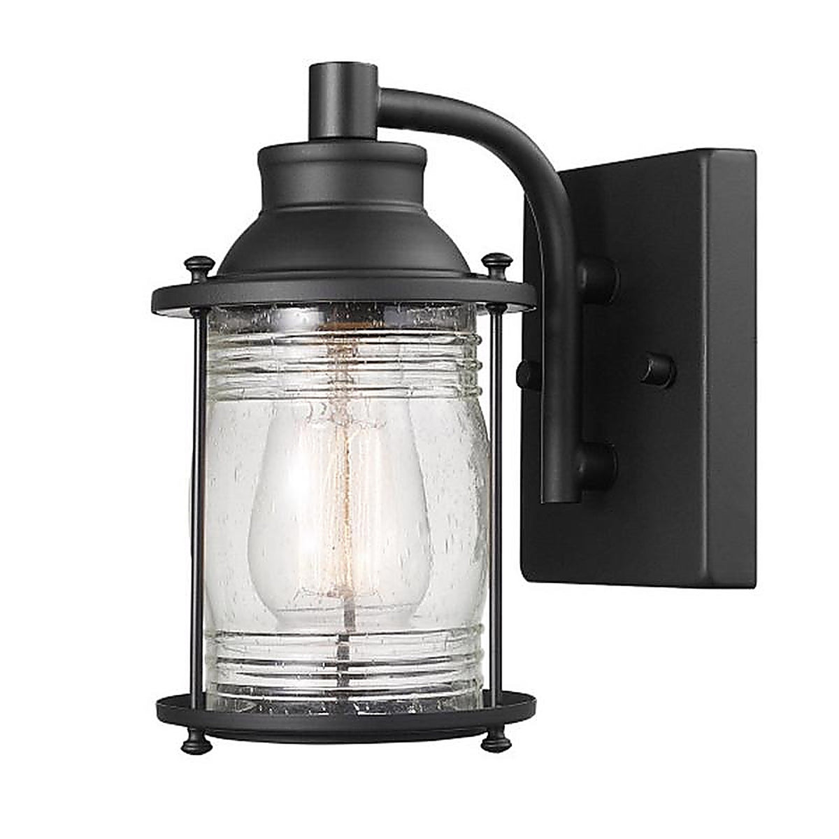 Globe Electric 44544 Donovan 1-Light Bronze Downlight Wall Sconce