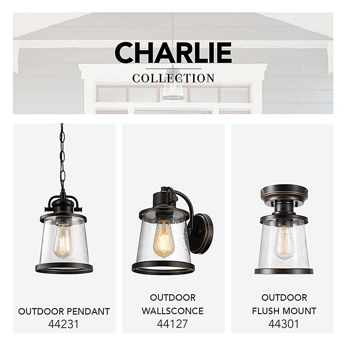 Globe Electric 44301 Charlie 9.6 in. H X 6.7 in. W X 6.7 in. L Oil Rubbed Bronze Ceiling Light