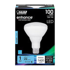 Feit Electric BR30DM1400950CA BR30 E26 (Medium) LED Bulb Daylight 100 Watt Equivalence 1 pk