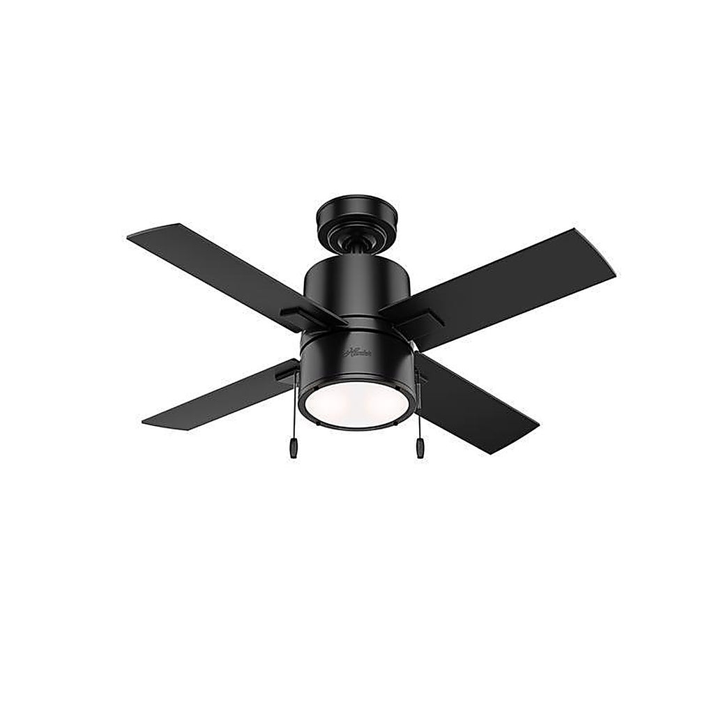 Hunter 53433 Beck 42 in. Matte Black LED Indoor Ceiling Fan