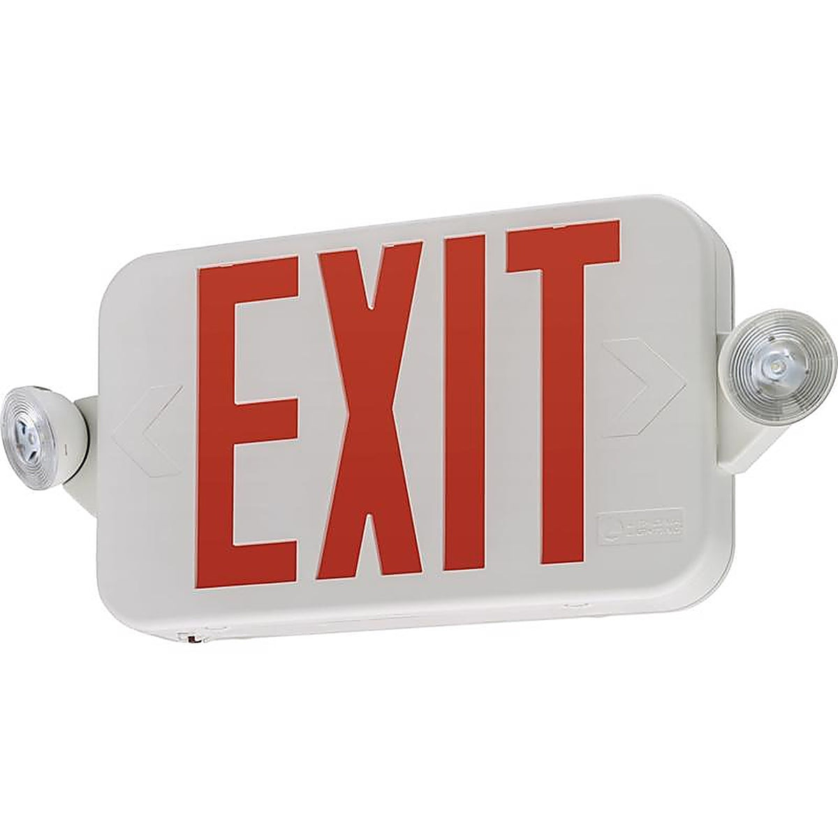 Lithonia Lighting - 269XVW - Switch Hardwired LED White Exit Sign and Emergency Light