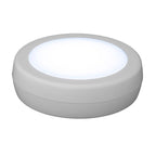 Amertac BL-PCCT-W1 White Battery Powered LED Puck Light 1 pk
