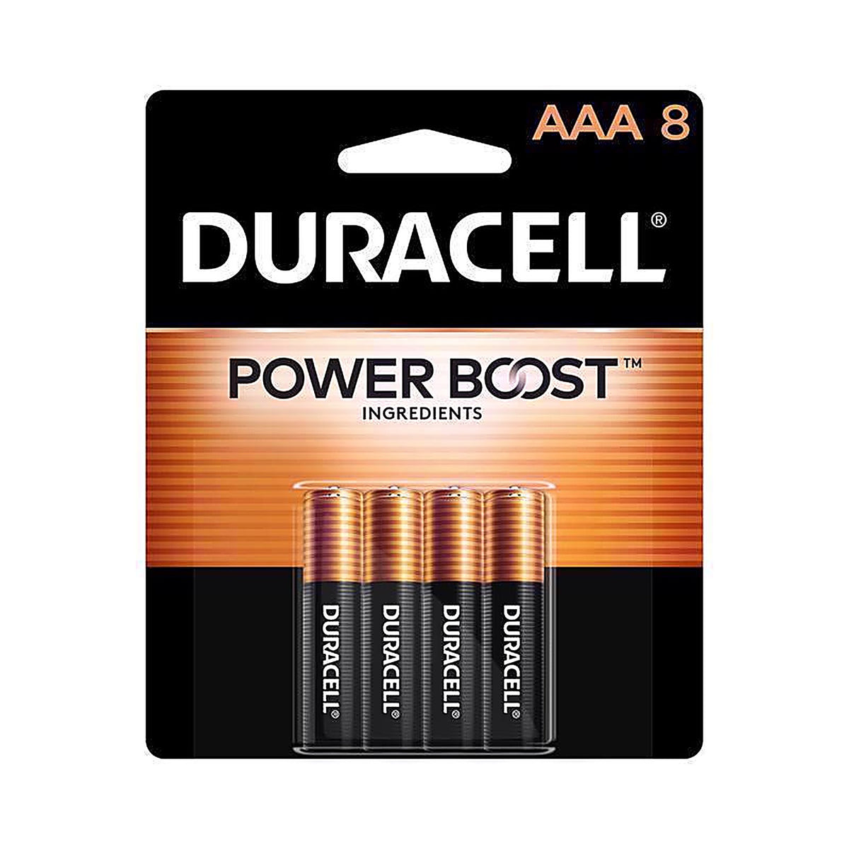 Duracell 04261 Coppertop AAA Alkaline Batteries 8 pk Carded
