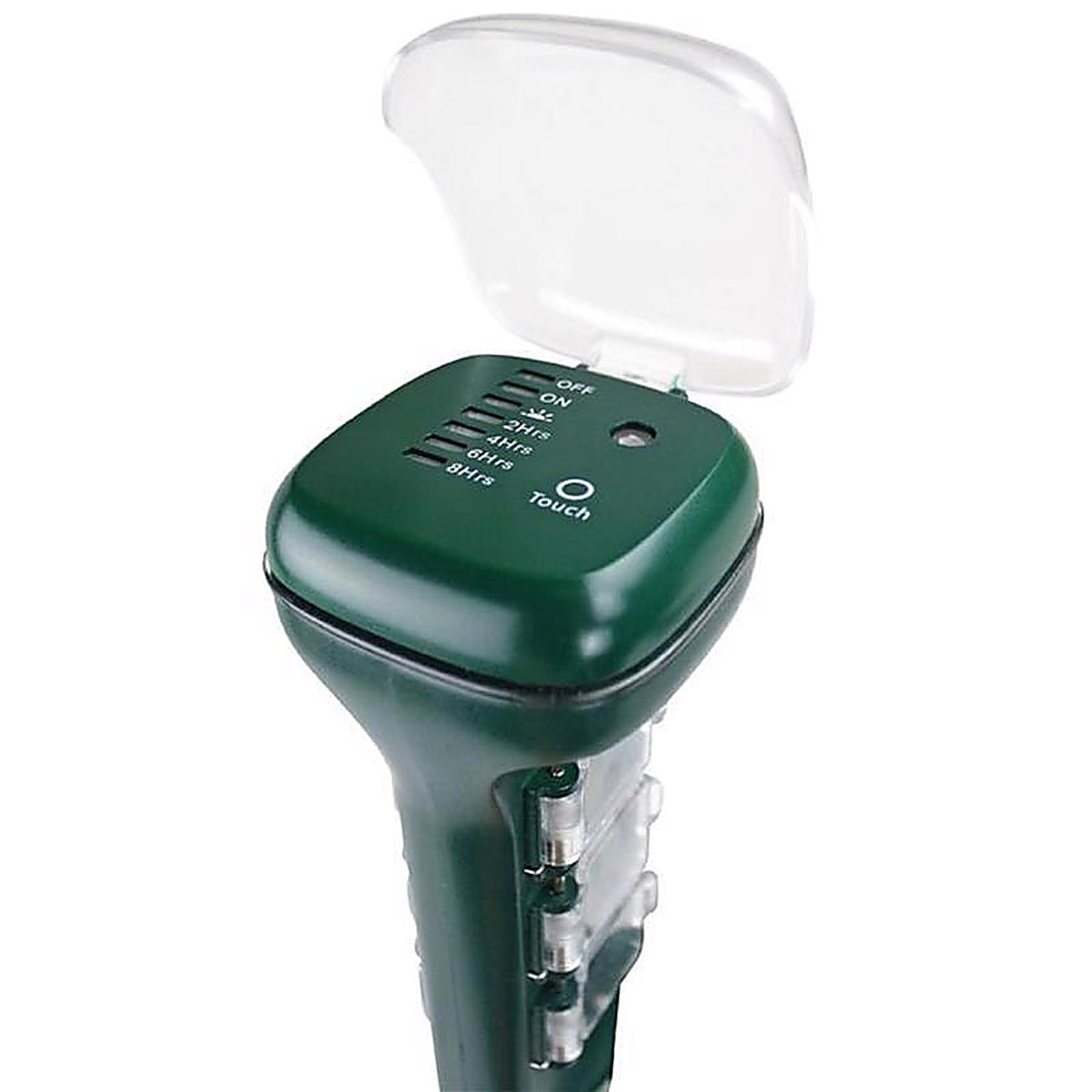 Prime TNCDTSTK6-RC Outdoor 6 Outlet Photocell Power Stake Timer 125 V Green