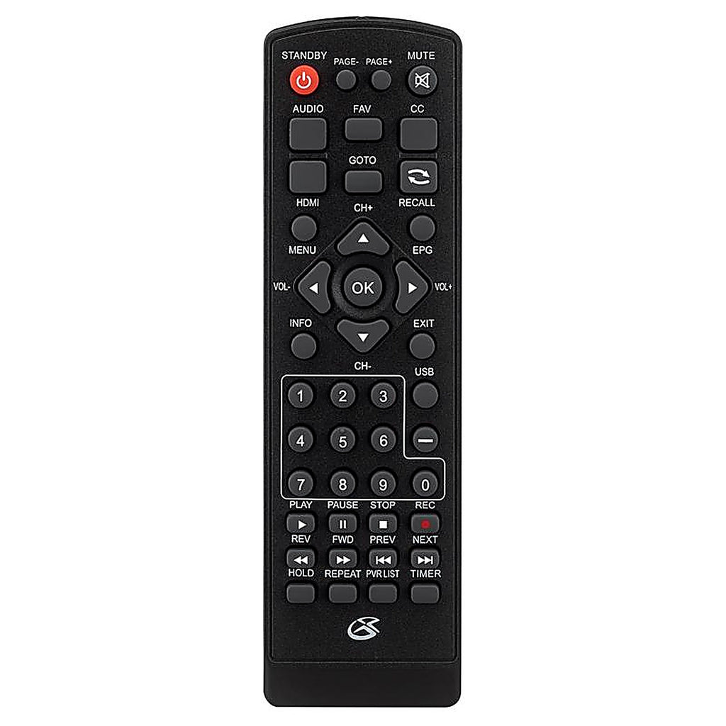 GPX - TVTR149B - Programmable TV Tuner and Remote