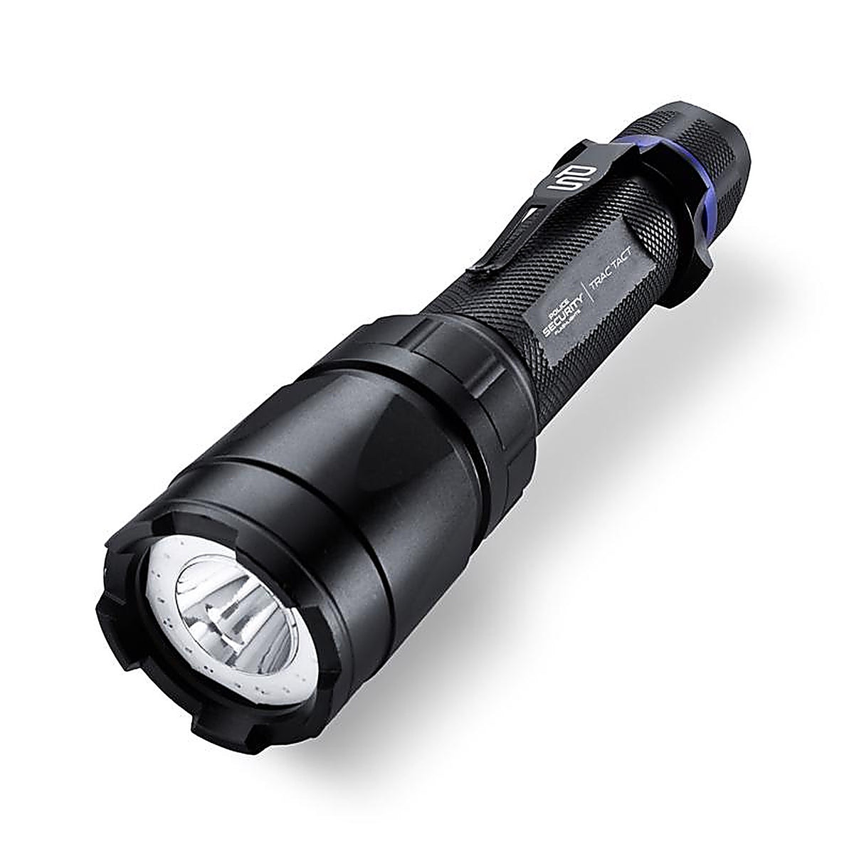 Police Security - 99490 - Trac-Tact 350 LM Black LED Flashlight AA Battery