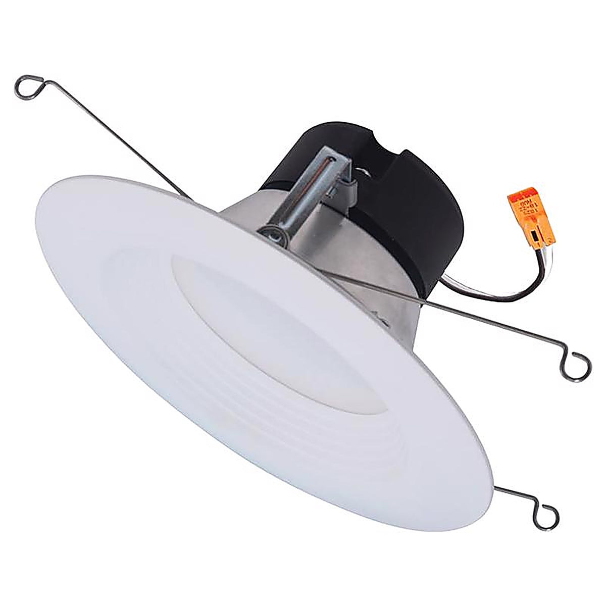 Halo - LT56079FS1EWHR - Matte White 5-6 In. W Plastic LED Retrofit Recessed Lighting 6.97 W