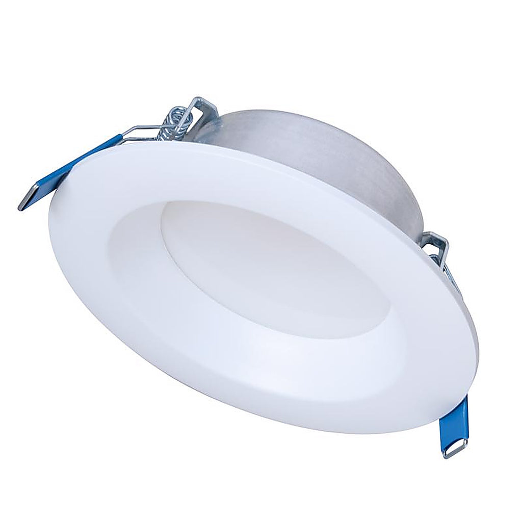 Halo LT4069FS351EWHD White 4 in. W Plastic LED Canless Recessed Downlight 7.8 W