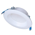 Halo LT4069FS351EWHD White 4 in. W Plastic LED Canless Recessed Downlight 7.8 W