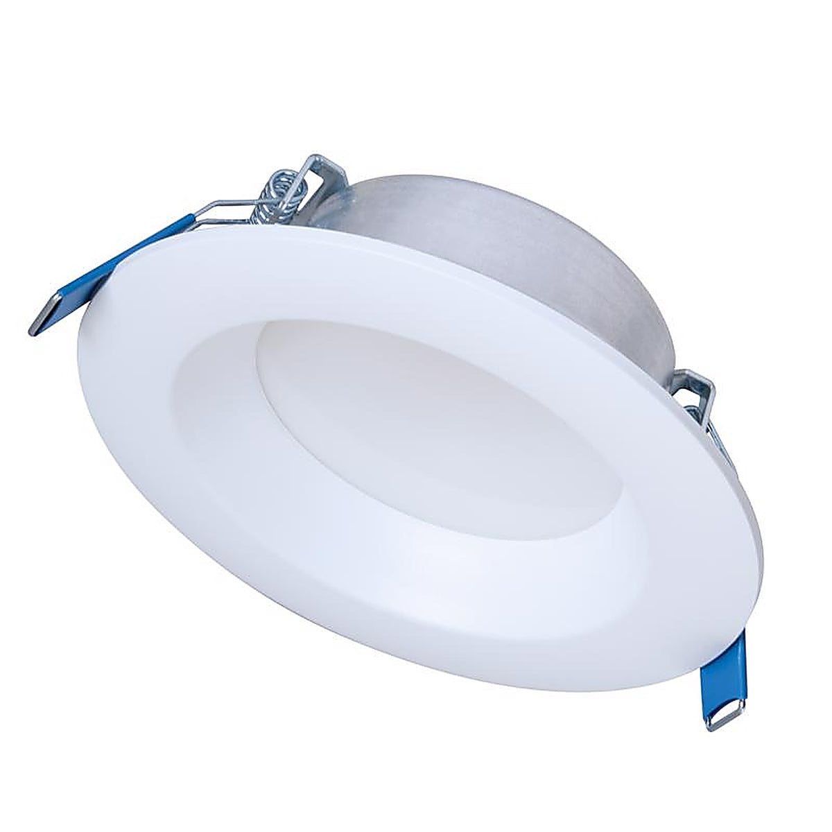 Halo LT4069FS351EWHD White 4 in. W Plastic LED Canless Recessed Downlight 7.8 W