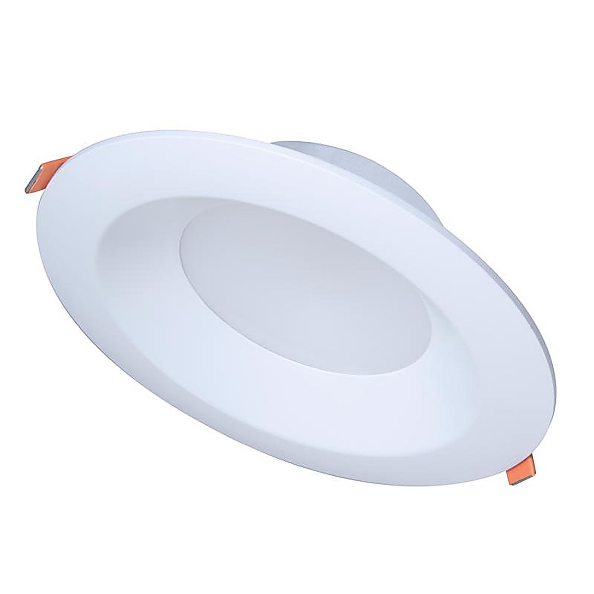 Halo LT6089FS351EWHD Matte White 6 in. W Plastic LED Canless Recessed Downlight 8.5 W
