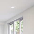 Halo LT6089FS351EWHD Matte White 6 in. W Plastic LED Canless Recessed Downlight 8.5 W