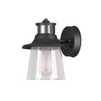 Globe Electric 32982 Juno 1-Light Matte Black Wall Sconce
