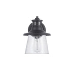 Globe Electric 32982 Juno 1-Light Matte Black Wall Sconce