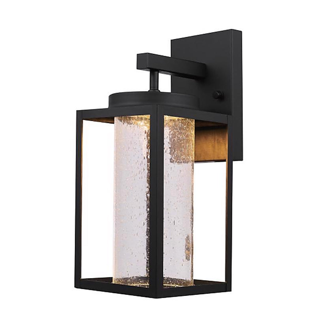 Globe Electric 44359 Capulet 1-Light Matte Black Wall Sconce