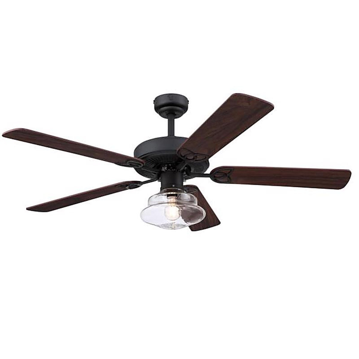 Westinghouse 73048 Scholar 52 in. Matte Black LED Indoor Ceiling Fan