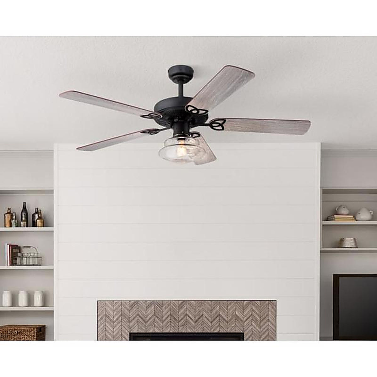 Westinghouse 73048 Scholar 52 in. Matte Black LED Indoor Ceiling Fan