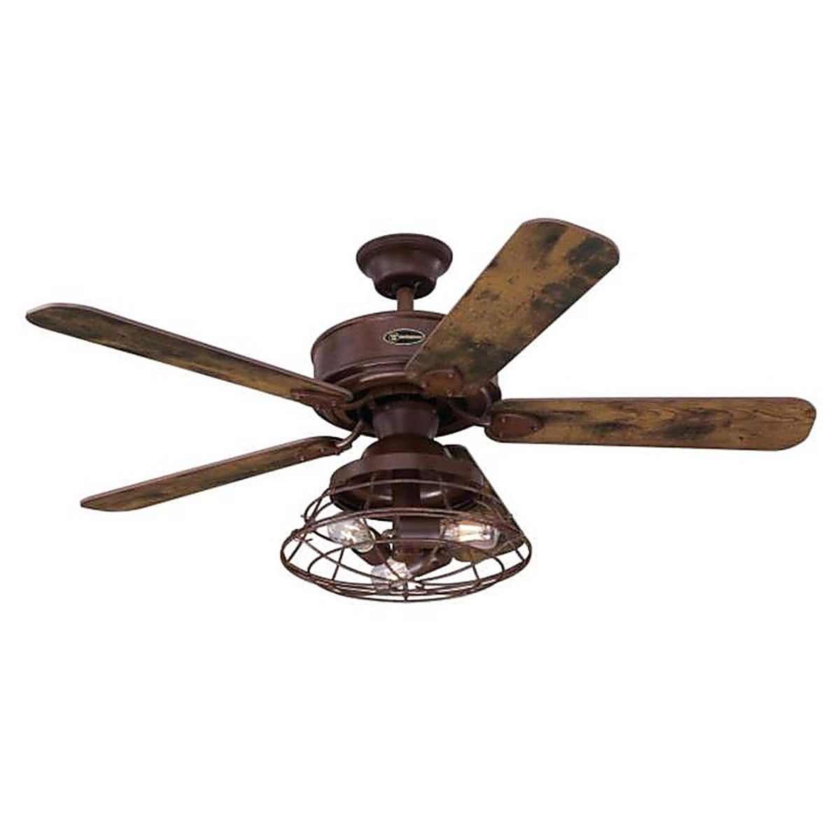Westinghouse 72205 Barnett 48 in. Pewter Brown LED Indoor Ceiling Fan