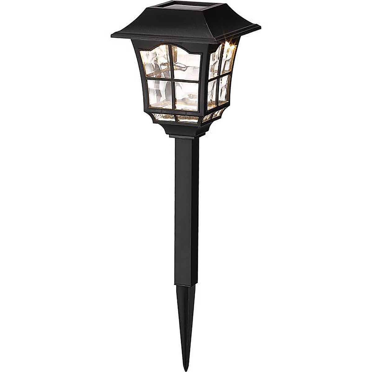 Living Accents - GLE70447 - Black Solar Powered 0.06 W LED Pathway Light 1 Pack
