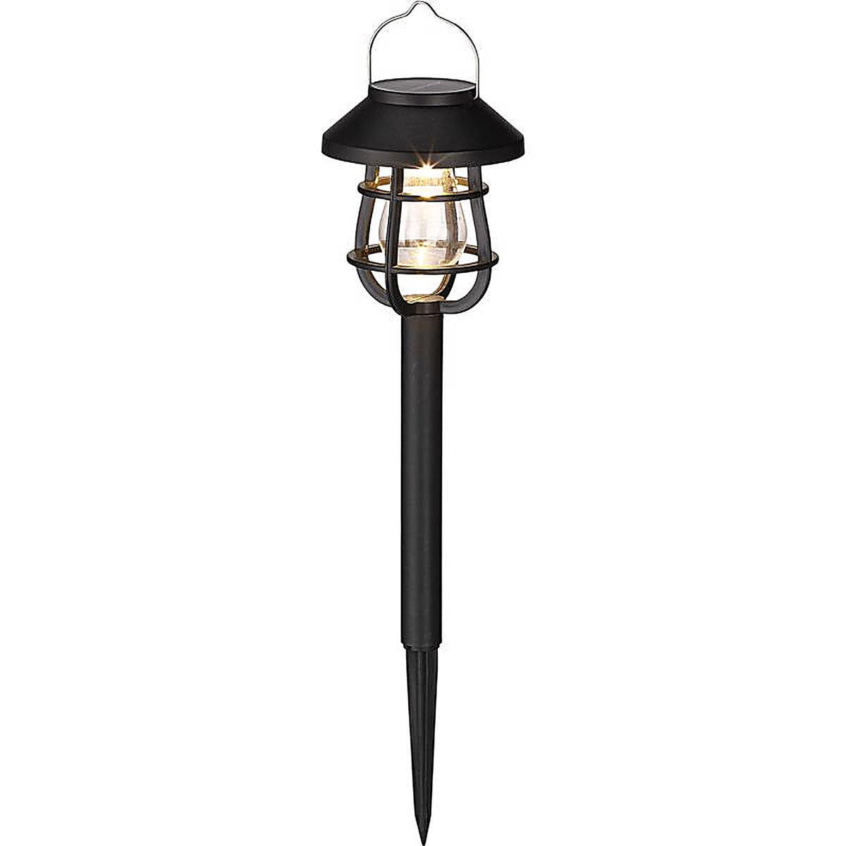 Living Accents - GLE70446 - Black Solar Powered 0.06 W LED Pathway Light 1 Pack