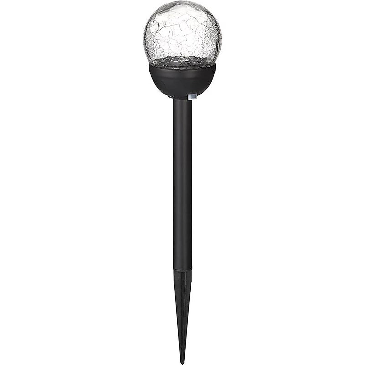 Living Accents - GLE29992-8BP - Black Solar Powered 0.06 W LED Pathway Light 1 Pack