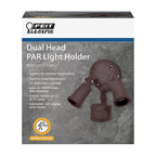 Feit Electric SDFL/MOT/BZ Motion-Sensing 180 deg LED Bronze Lamp Holder Kit Hardwired