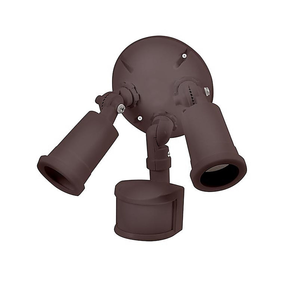 Feit Electric SDFL/MOT/BZ Motion-Sensing 180 deg LED Bronze Lamp Holder Kit Hardwired