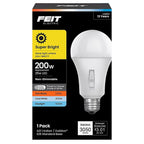 Feit Electric OM200/3CCT/LEDI A21 E26 (Medium) LED Bulb Tunable White/Color Changing 200 Watt Equivalence 1 pk