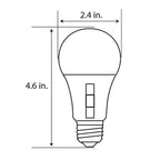 Feit Electric OM200/3CCT/LEDI A21 E26 (Medium) LED Bulb Tunable White/Color Changing 200 Watt Equivalence 1 pk
