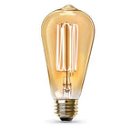 Feit - ST1940/VGTFIL2 - St19 E26 (Medium) Filament LED Bulb Warm White 40 Watt Equivalence 2 Pack