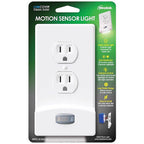 Westek - LCR-MCDO-W - Lumicover Motion Activated White 1 Gang Plastic Duplex Nightlight Wall Plate 1 Pack