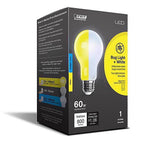 Feit - OM60BUG950LEDIR - A19 E26 (Medium) LED Bulb Yellow 60 Watt Equivalence 1 Pack